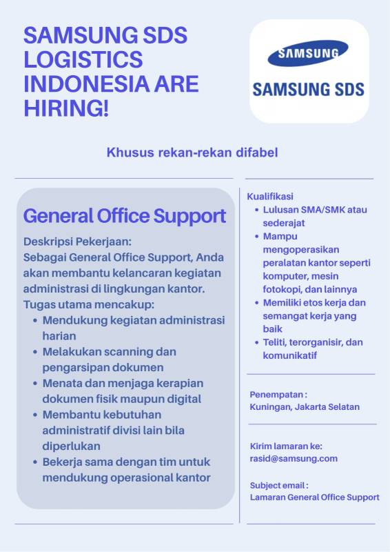 Poster Lowongan Kerja